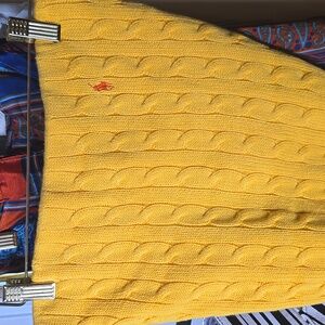 Vintage Ralph Lauren Polo sweater tube golden yellow size M